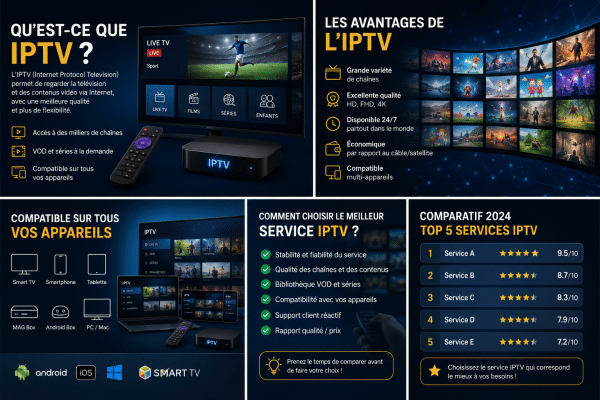 King365TV IPTV - Meilleur service streaming 2026